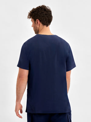 Avery Mens V-Neck Scrub Top