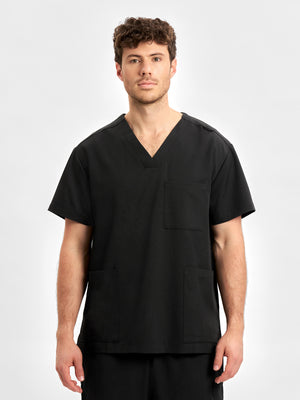 Pulse Unisex V-Neck Scrub Top