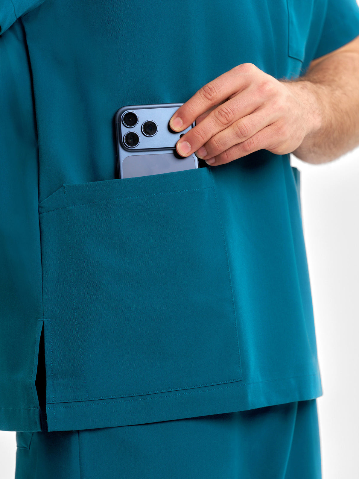 Pulse Unisex V-Neck Scrub Top