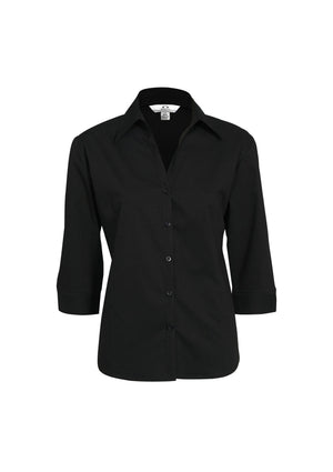 Metro Womens 3/4 Sleeve Shirt