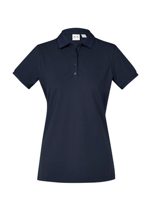 City Womens Short Sleeve Polo