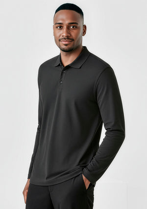 Crew Mens Long Sleeve Polo