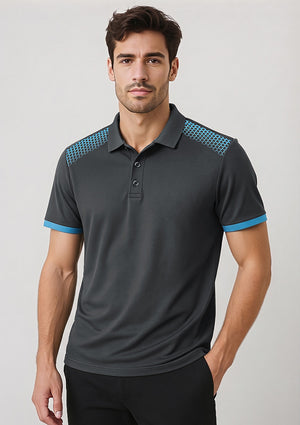 Galaxy Mens Short Sleeve Polo
