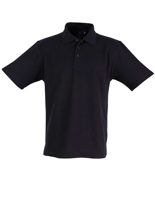 Kids Traditional Poly Cotton Polo Short Sleeve Pique Knit - NS PROMO