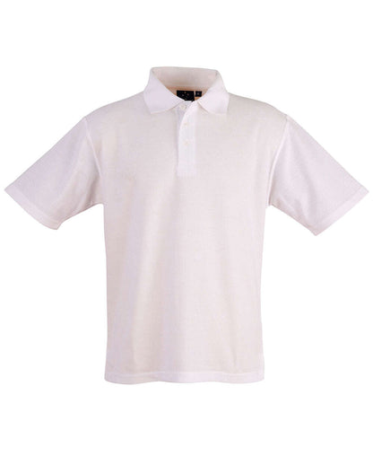 Kids Traditional Poly Cotton Polo Short Sleeve Pique Knit - NS PROMO