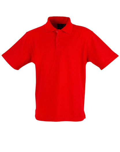 Unisex Poly Cotton Polo Short Sleeve Pique Knit - NS PROMO
