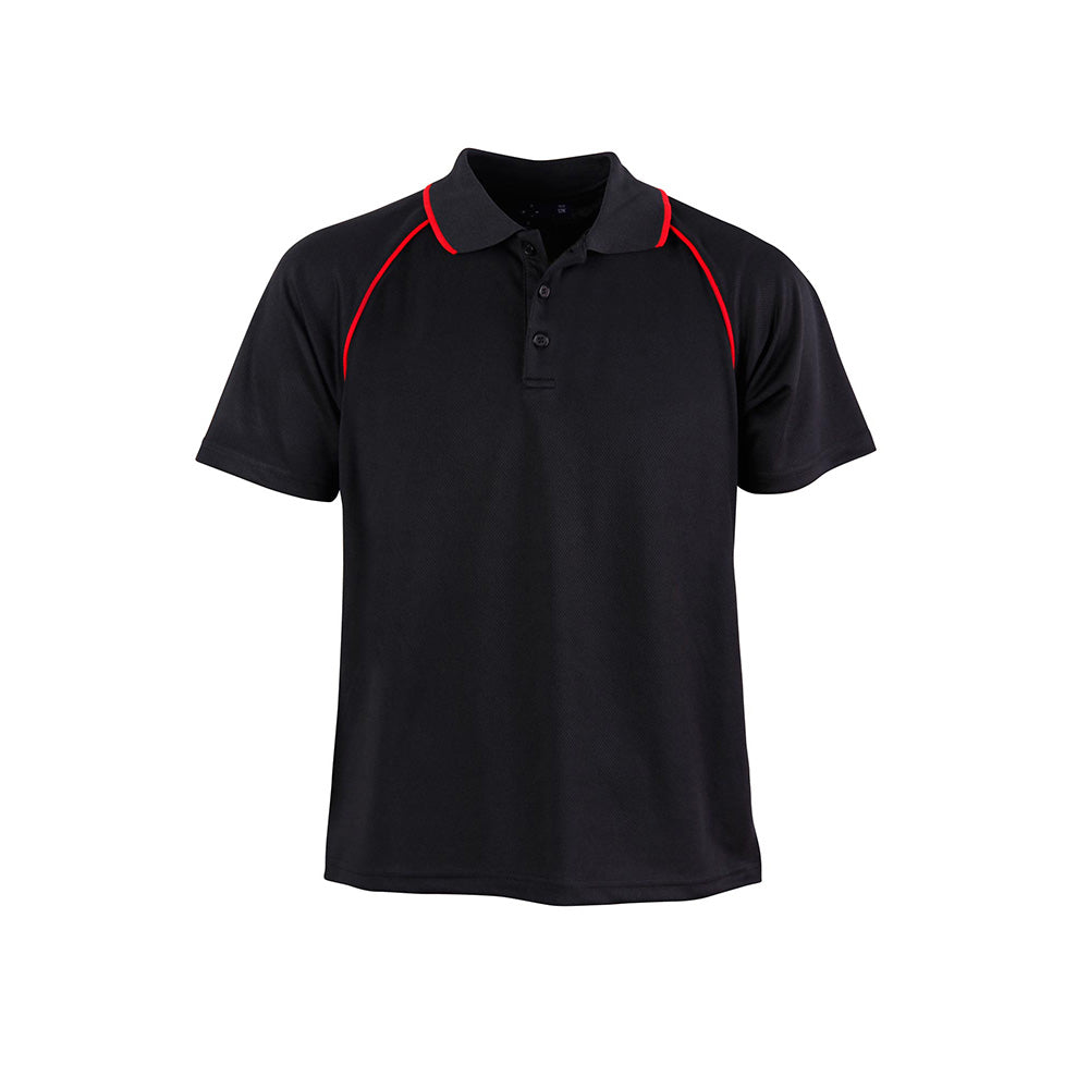 Winning Spirit PS20 Champion Men’s Cool Dry Contrast Polo Shirt