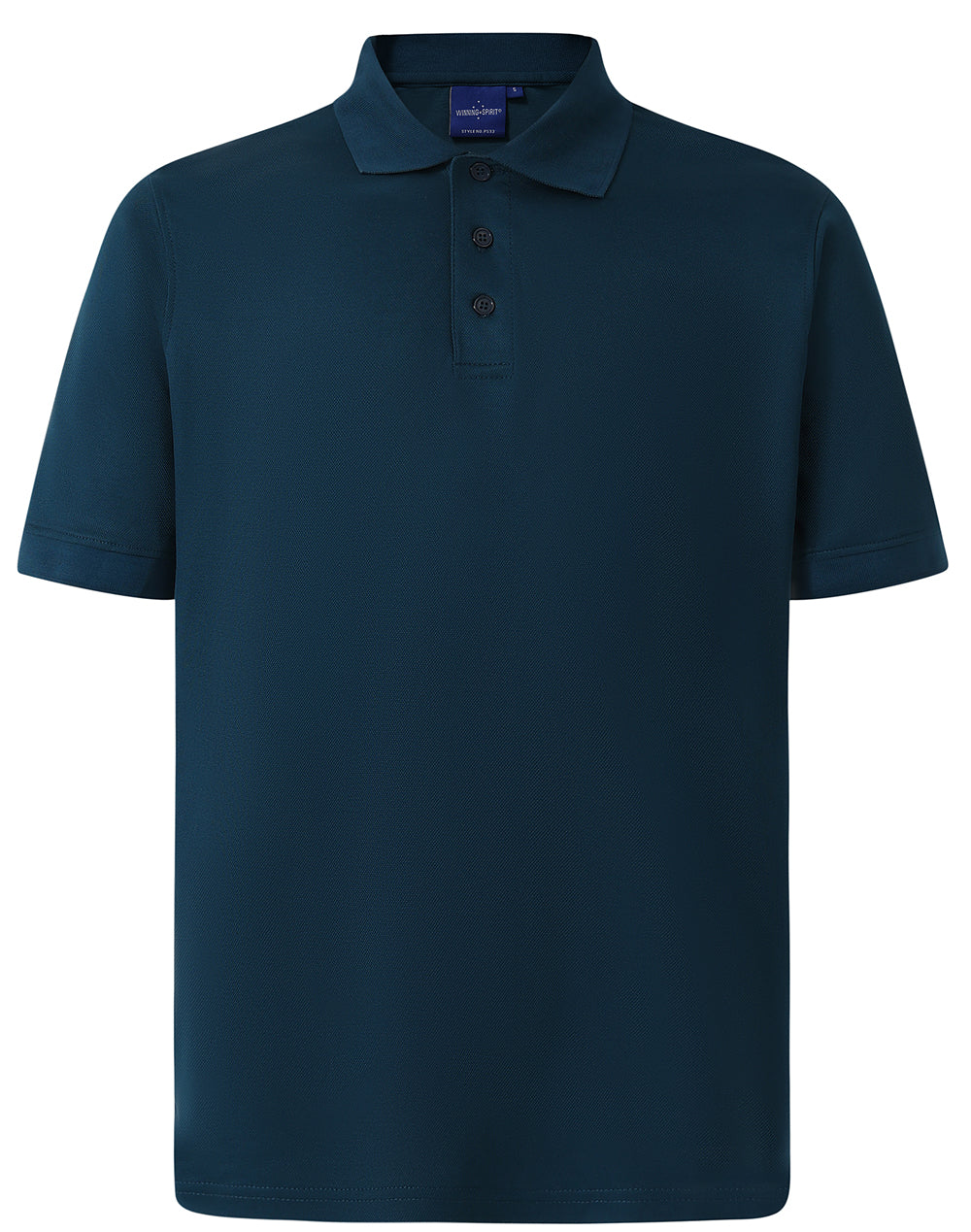 Mens TrueDry Polo Shirt Short Sleeve Breathable Cotton-Back Mesh - NS PROMO