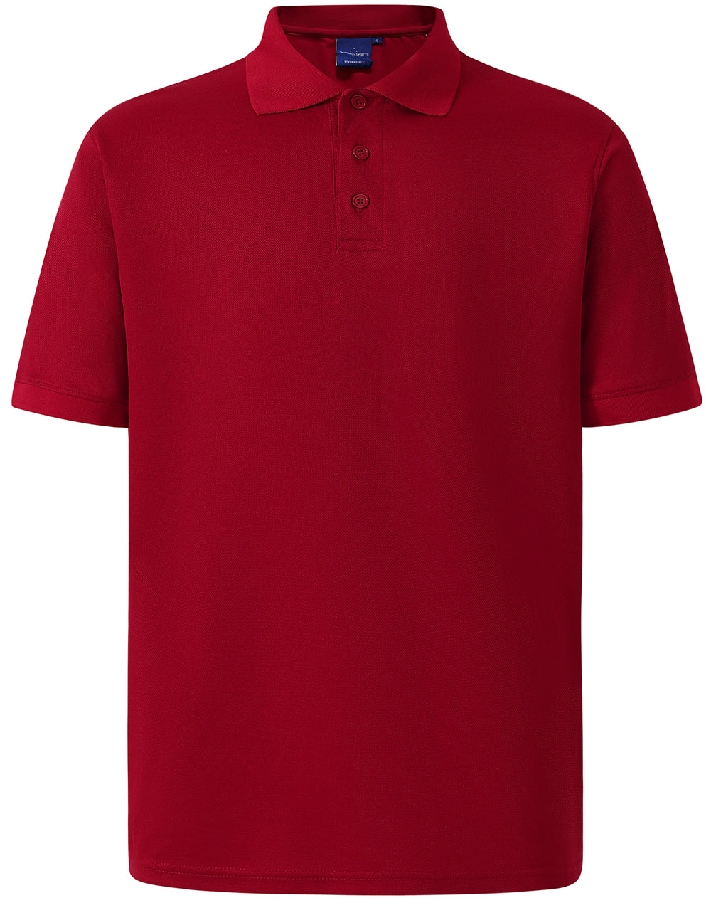 Mens TrueDry Polo Shirt Short Sleeve Breathable Cotton-Back Mesh - NS PROMO