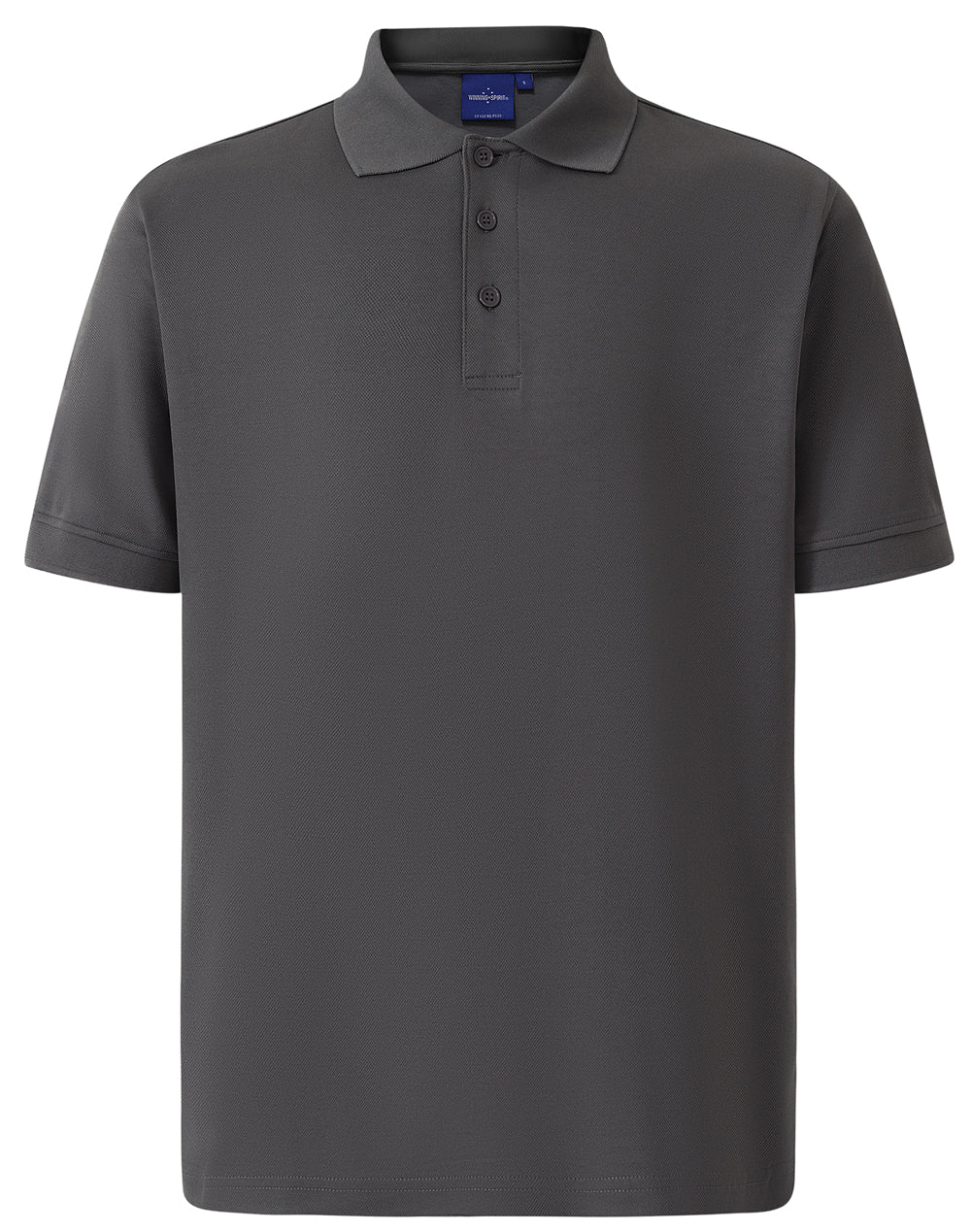 Mens TrueDry Polo Shirt Short Sleeve Breathable Cotton-Back Mesh - NS PROMO