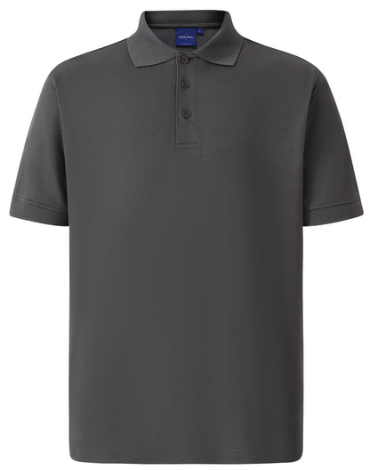Mens TrueDry Polo Shirt Short Sleeve Breathable Cotton-Back Mesh - NS PROMO