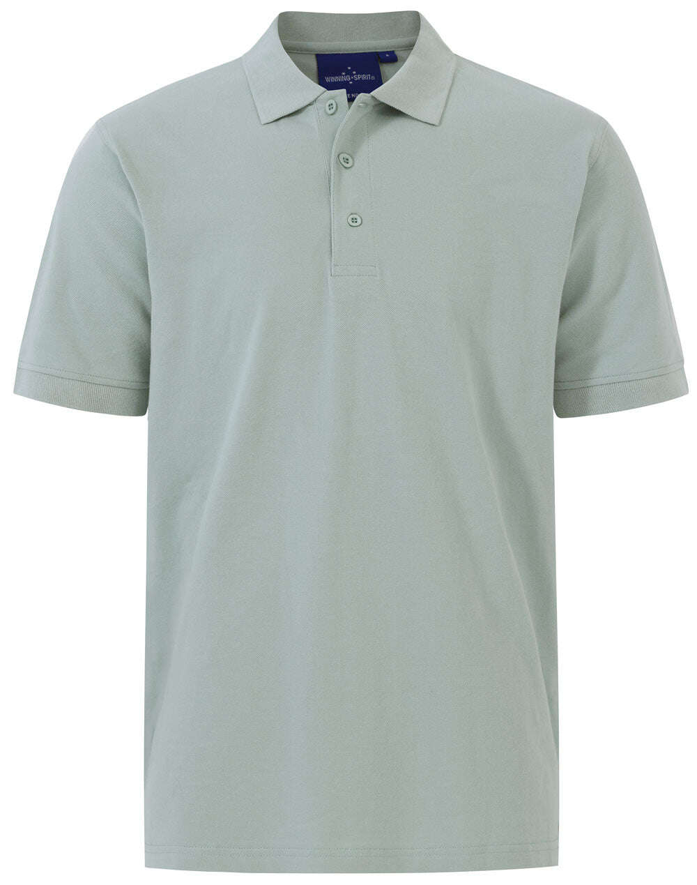 Mens Cotton Polo Shirt Short Sleeve Stretch Pique - NS PROMO