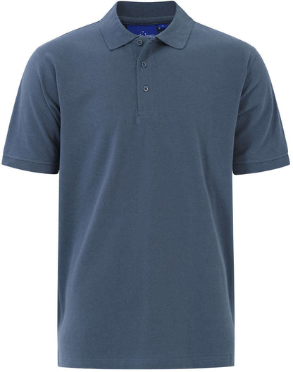 Mens Cotton Polo Shirt Short Sleeve Stretch Pique - NS PROMO