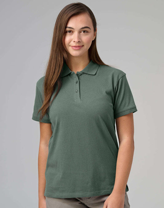 Ladies Darling Harbour Cotton Polo Stretch Pique - NS PROMO