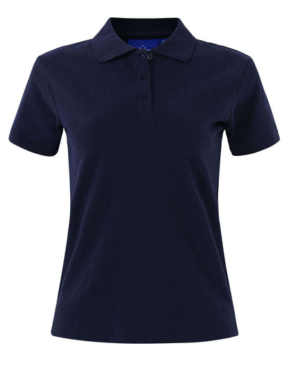 Ladies Darling Harbour Cotton Polo Stretch Pique - NS PROMO
