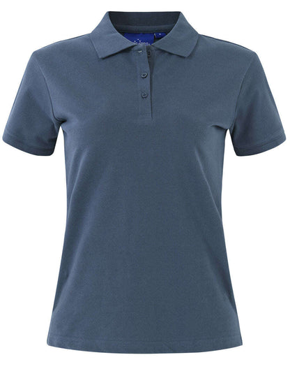 Ladies Darling Harbour Cotton Polo Stretch Pique - NS PROMO