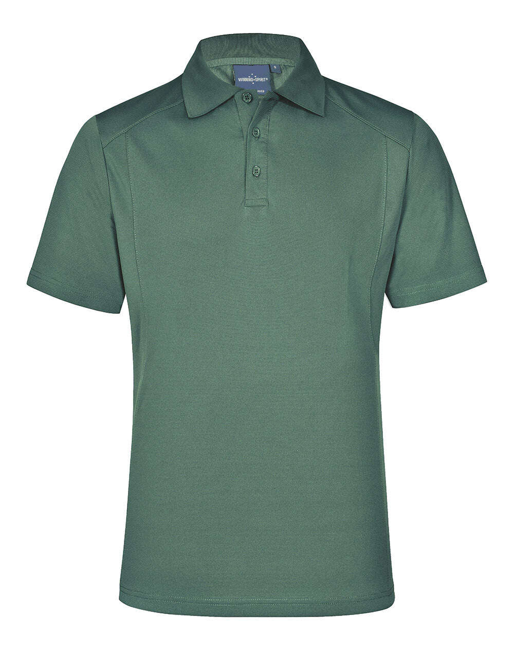 Mens Bamboo Polo Shirt Short Sleeve Charcoal Eco - NS PROMO