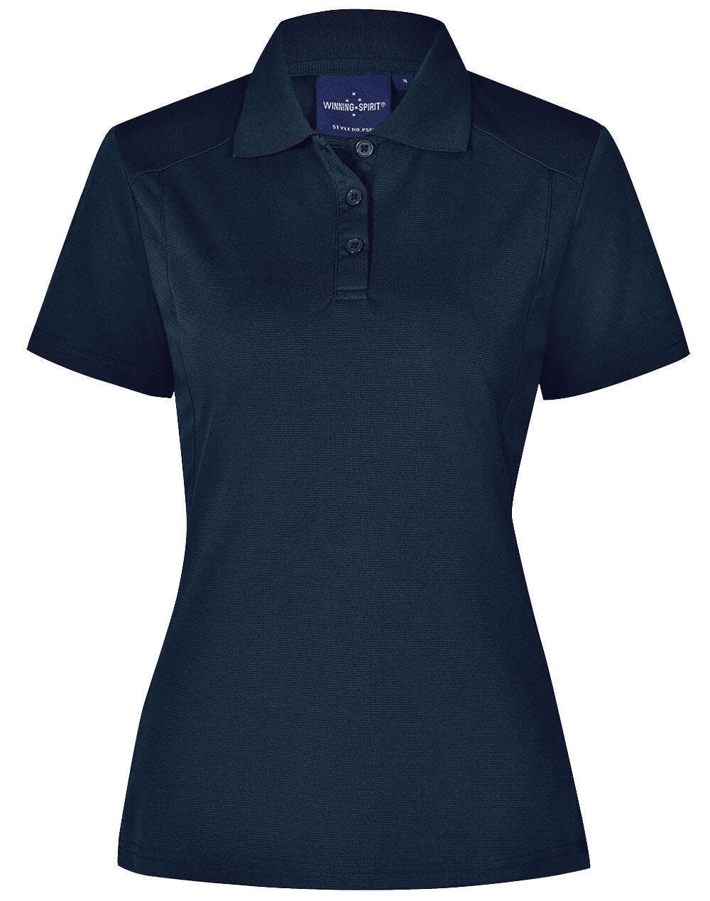 Ladies Bamboo Polo Shirt Short Sleeve Charcoal Eco Fabric Modern Fit - NS PROMO