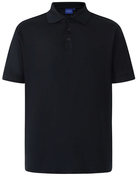 Mens TrueDry Polo Short Sleeve Pique Solid Colour - NS PROMO