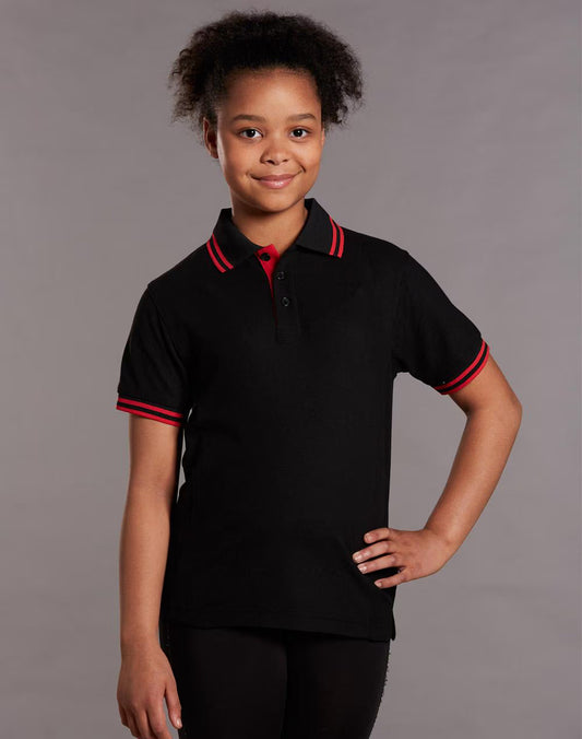 Kids Truedry Polo Short Sleeve Pique - NS PROMO