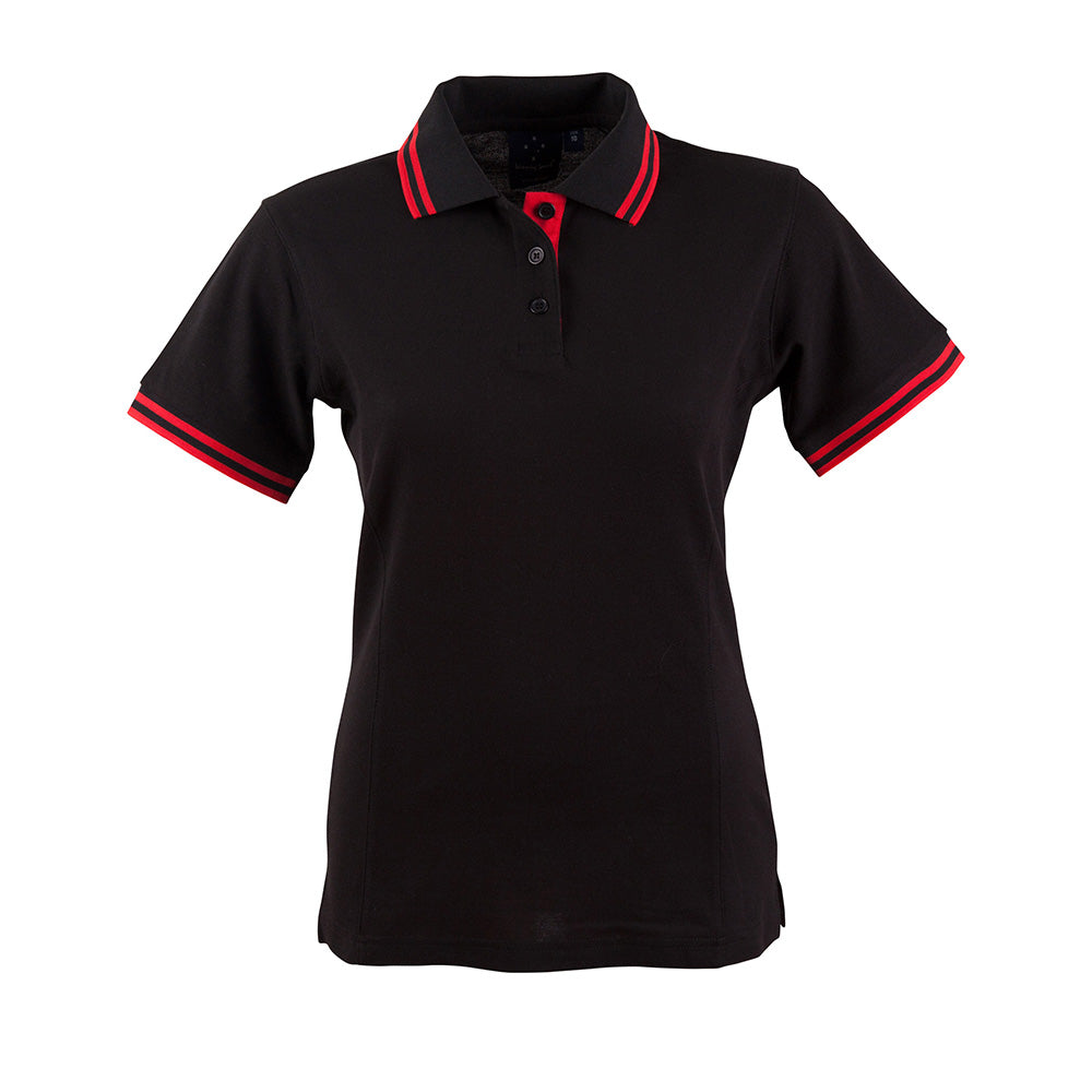 Winning Spirit PS66 Grace Ladies TrueDry Pique Polo Shirt