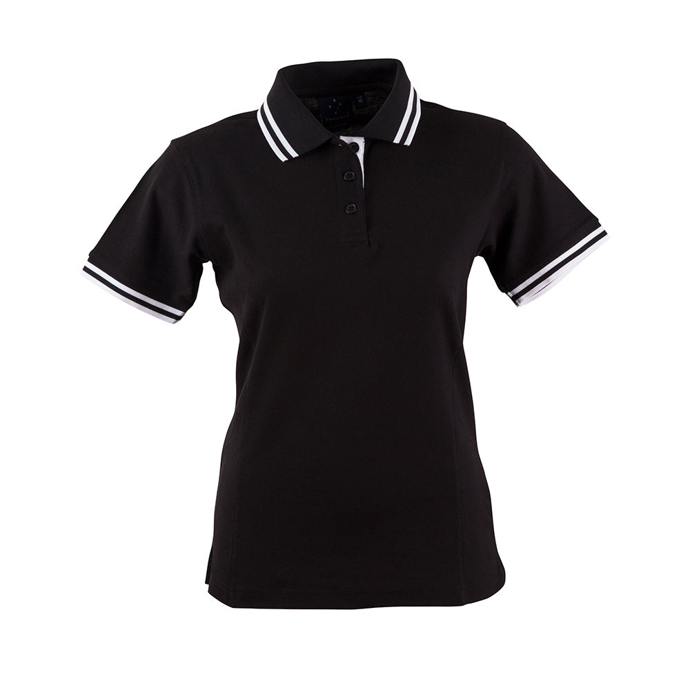 Winning Spirit PS66 Grace Ladies TrueDry Pique Polo Shirt