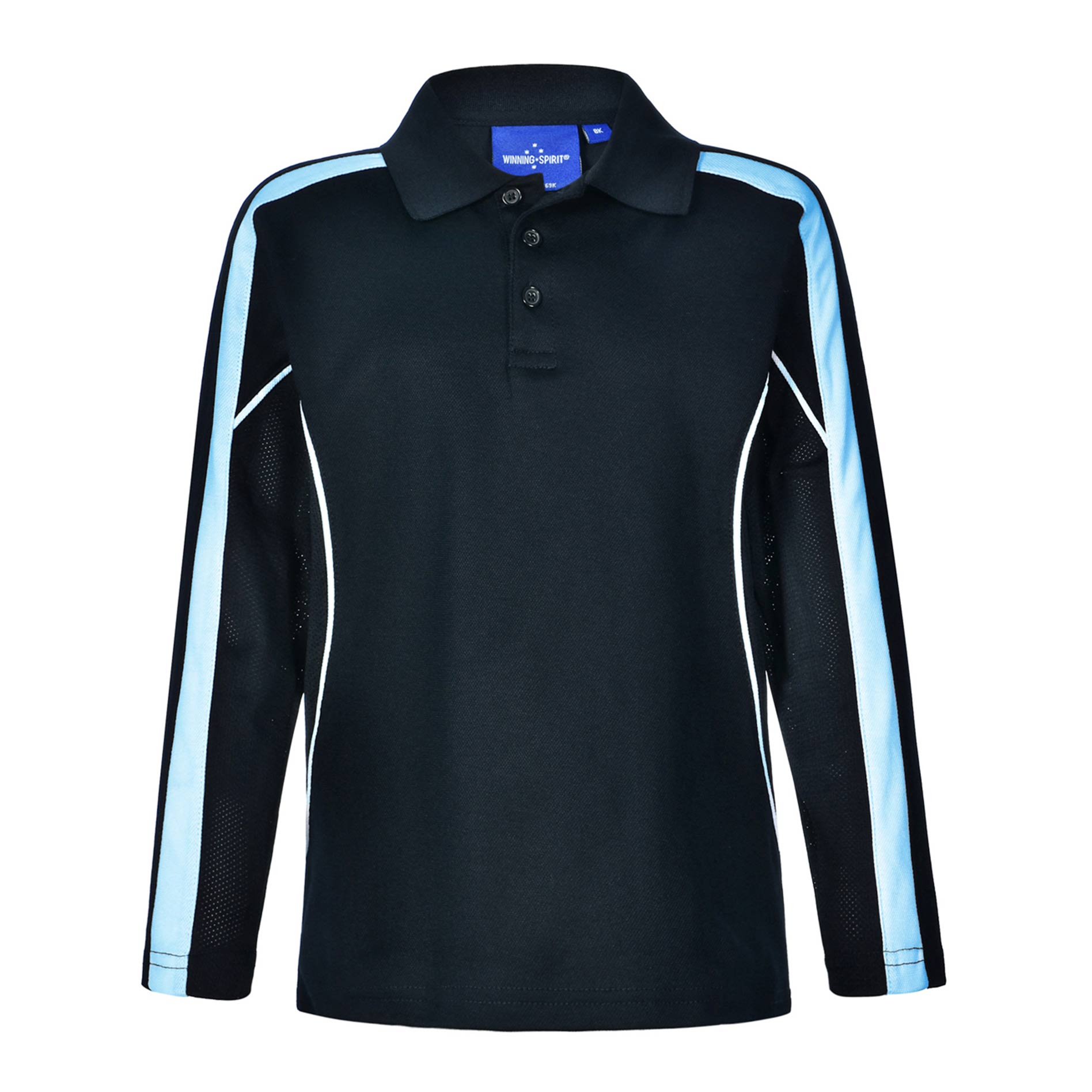 Winning Spirit PS69K Legend Plus Kids TrueDry Long Sleeve Polo