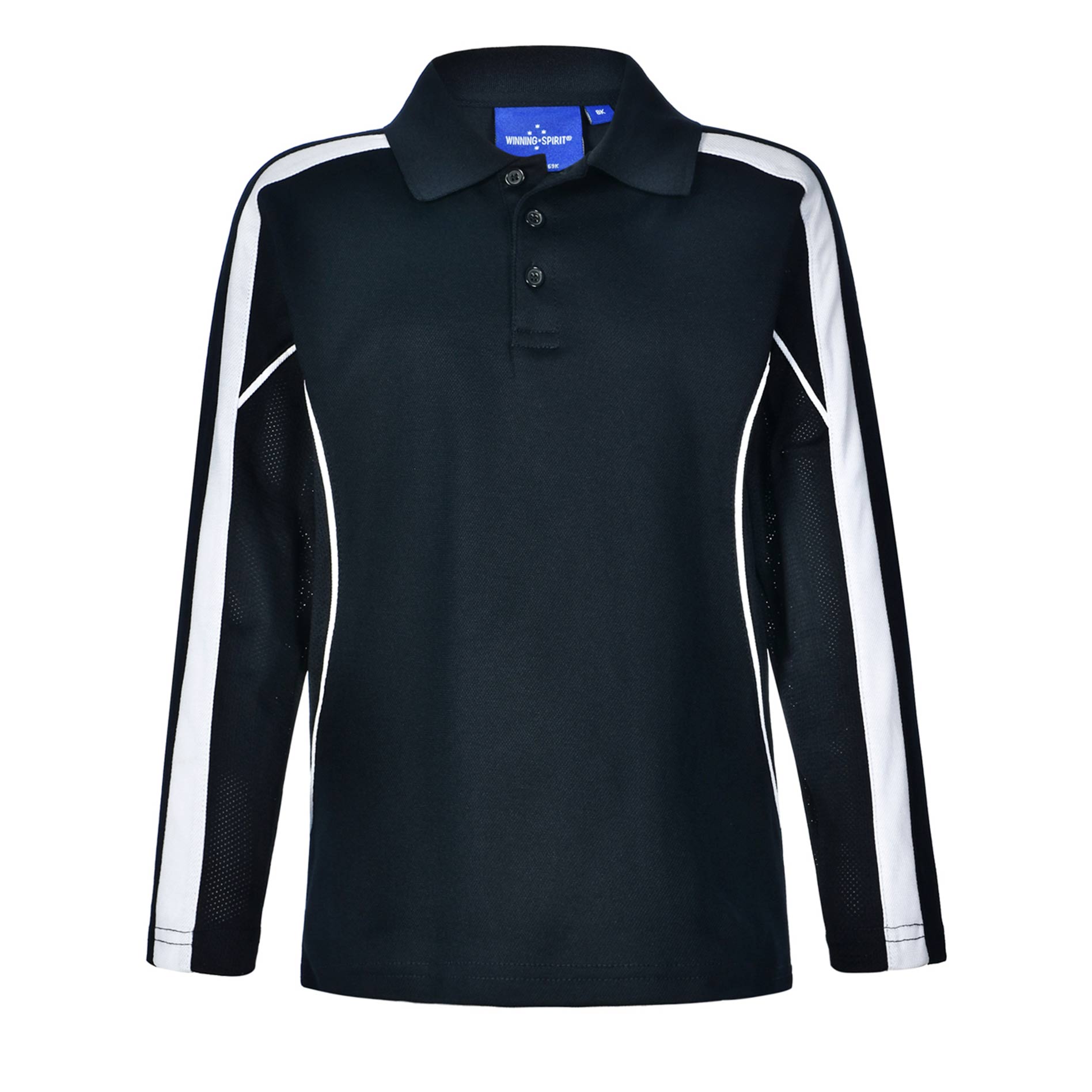 Winning Spirit PS69K Legend Plus Kids TrueDry Long Sleeve Polo