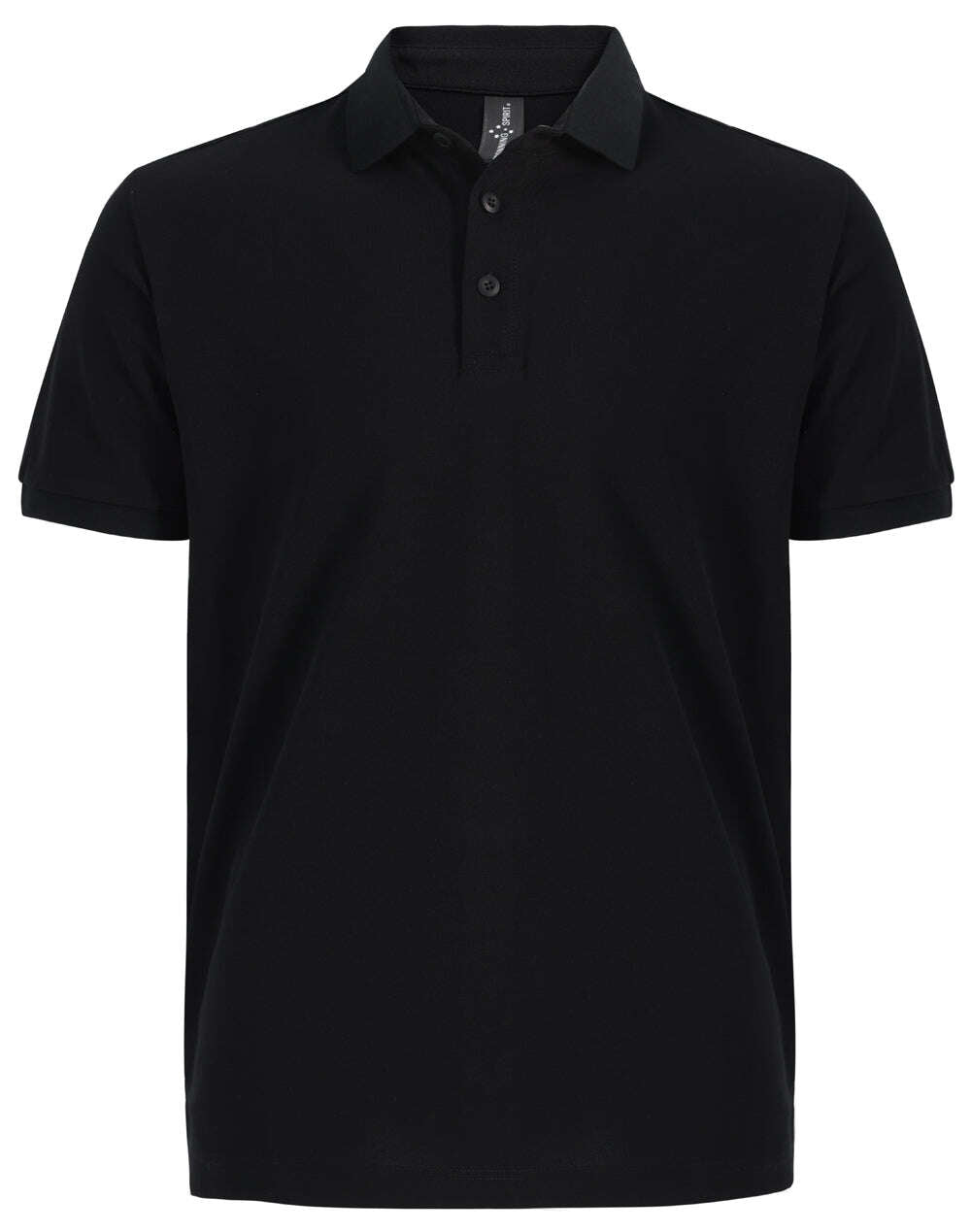 Mens Ultrafine Cotton Pique Polo Shirt Classic Short Sleeve Breathable Tailored Fit - NS PROMO