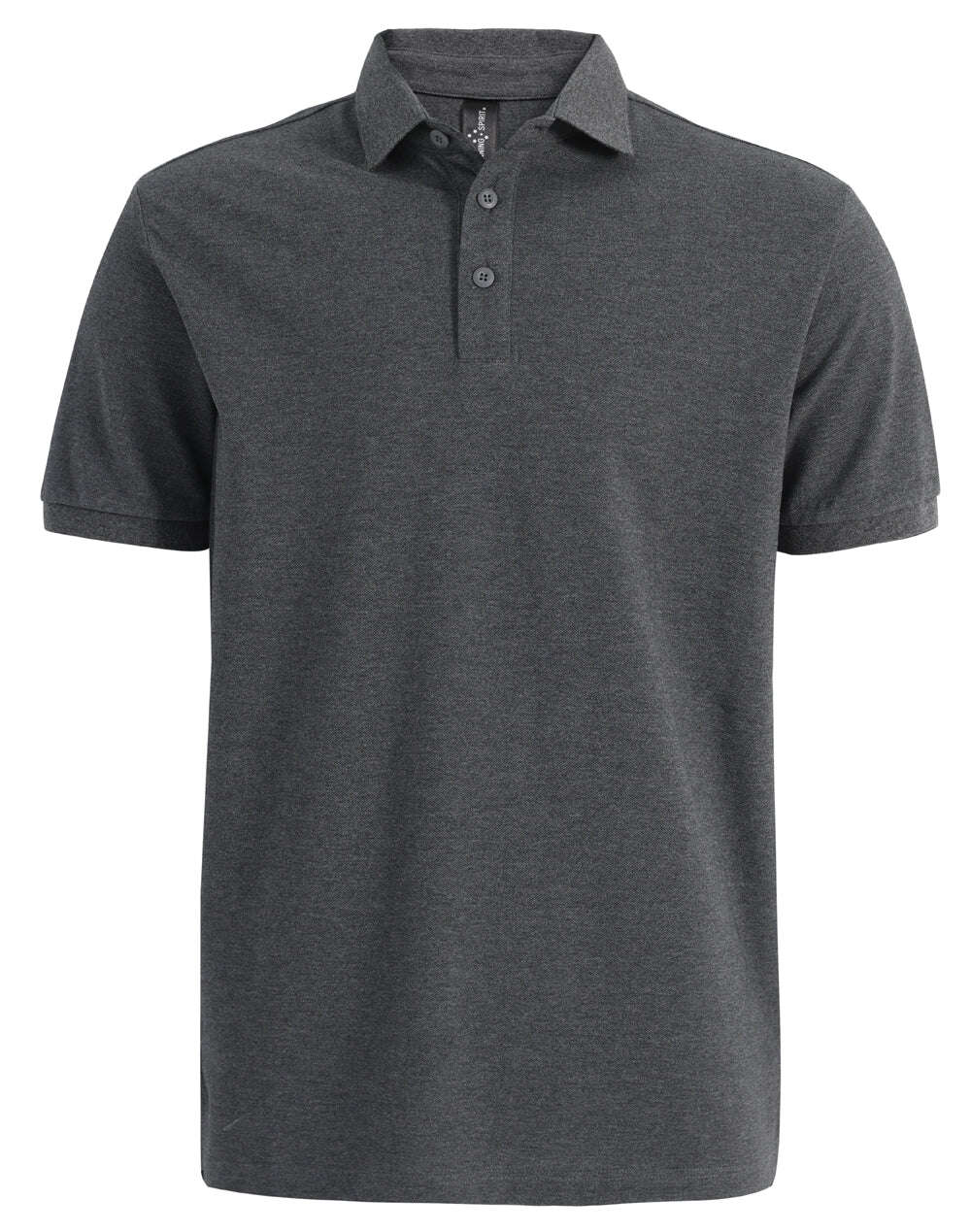 Mens Ultrafine Cotton Pique Polo Shirt Classic Short Sleeve Breathable Tailored Fit - NS PROMO