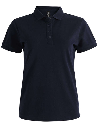 Ladies Ultrafine Cotton Polo Short Sleeve Pique - NS PROMO