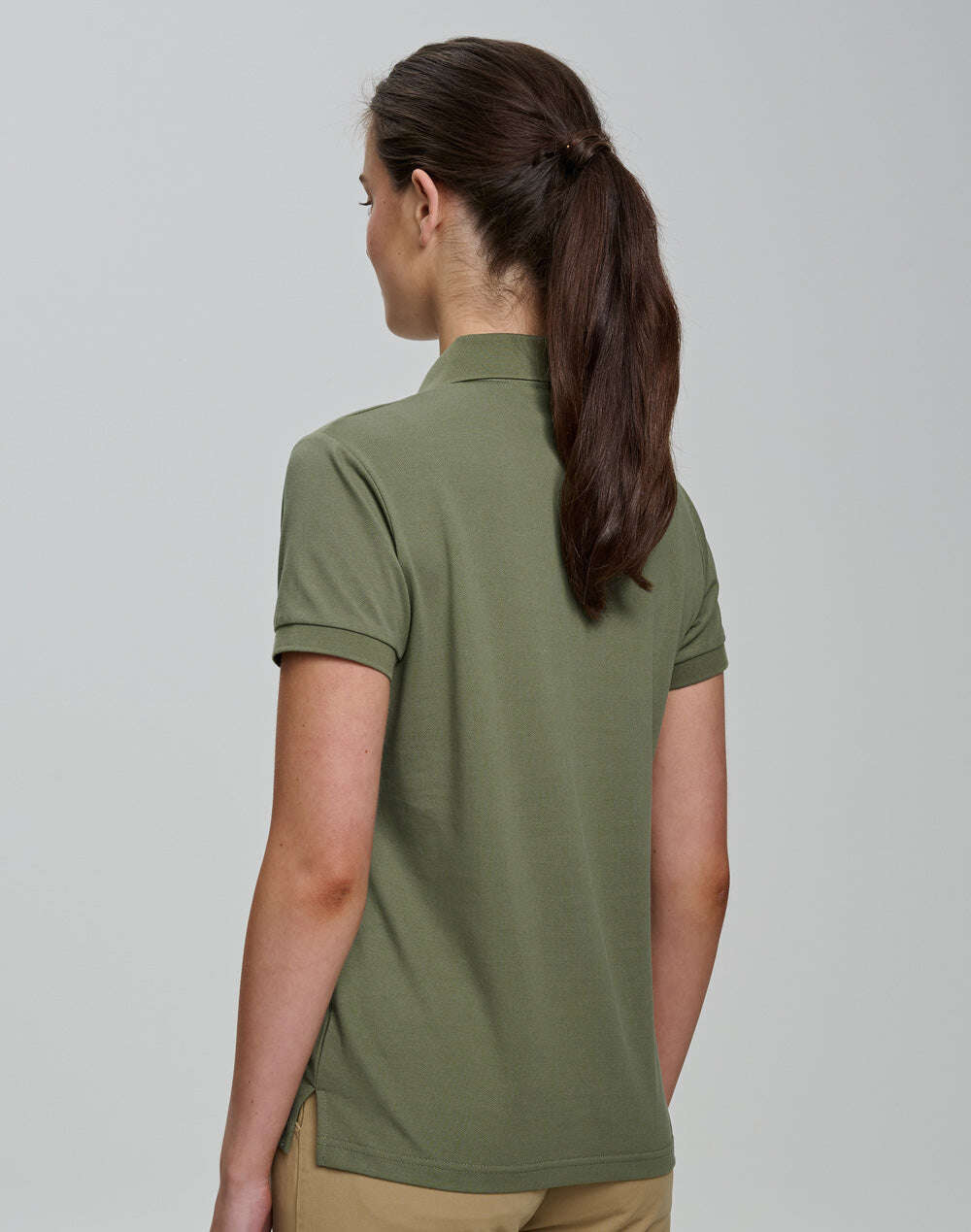 Ladies Ultrafine Cotton Polo Short Sleeve Pique - NS PROMO