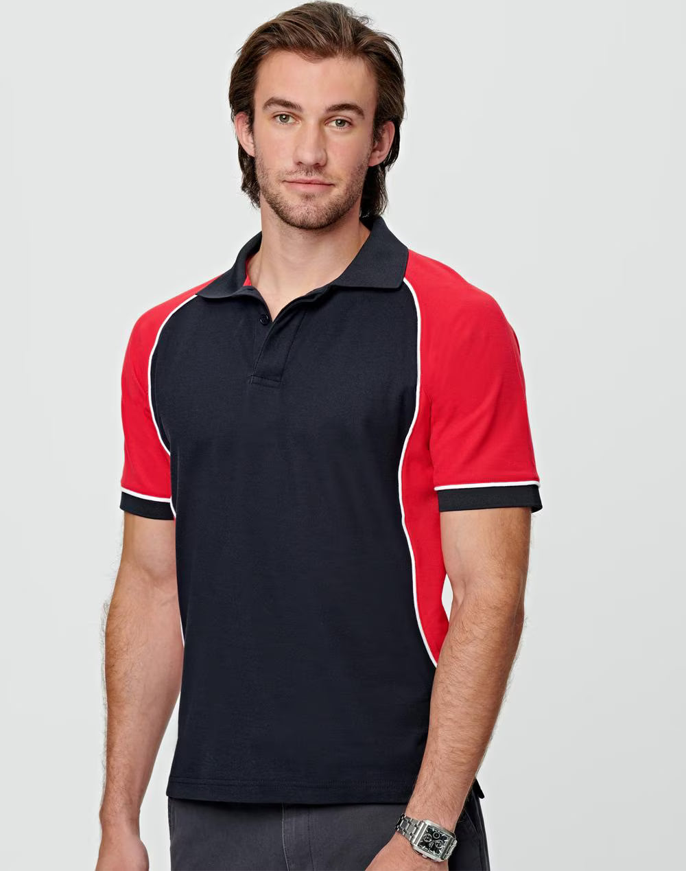 Unisex Arena TrueDry Polo Shirt Contrast Piping - NS PROMO