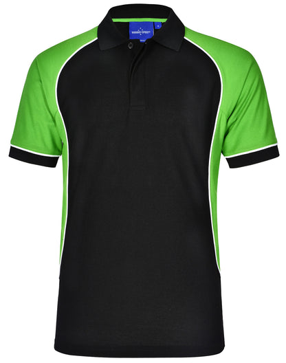 Kids Arena TrueDry Polo Shirts Short Sleeve with Contrast Piping - NS PROMO