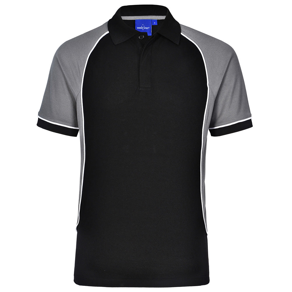 Winning Spirit PS77 Arena Men’s TrueDry Tri-Colour Polo Shirt