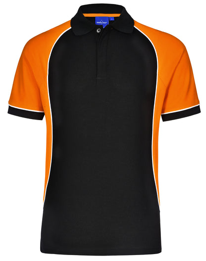 Kids Arena TrueDry Polo Shirts Short Sleeve with Contrast Piping - NS PROMO