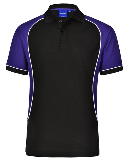 Kids Arena TrueDry Polo Shirts Short Sleeve with Contrast Piping - NS PROMO