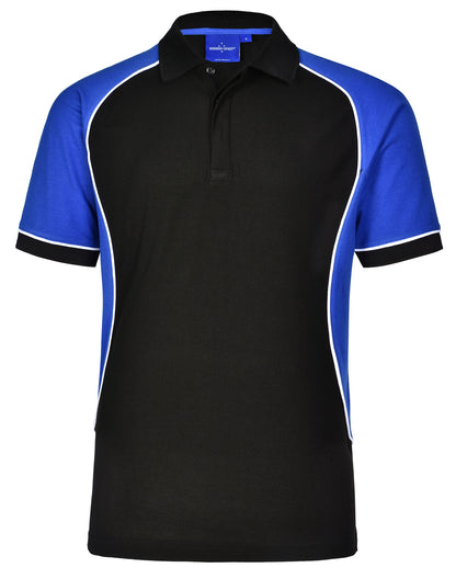 Kids Arena TrueDry Polo Shirts Short Sleeve with Contrast Piping - NS PROMO