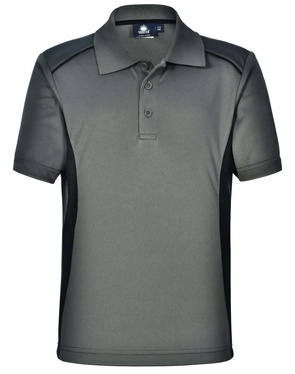 Kids Contrast CoolDry Polo Shirt Short Sleeve Breathable - NS PROMO