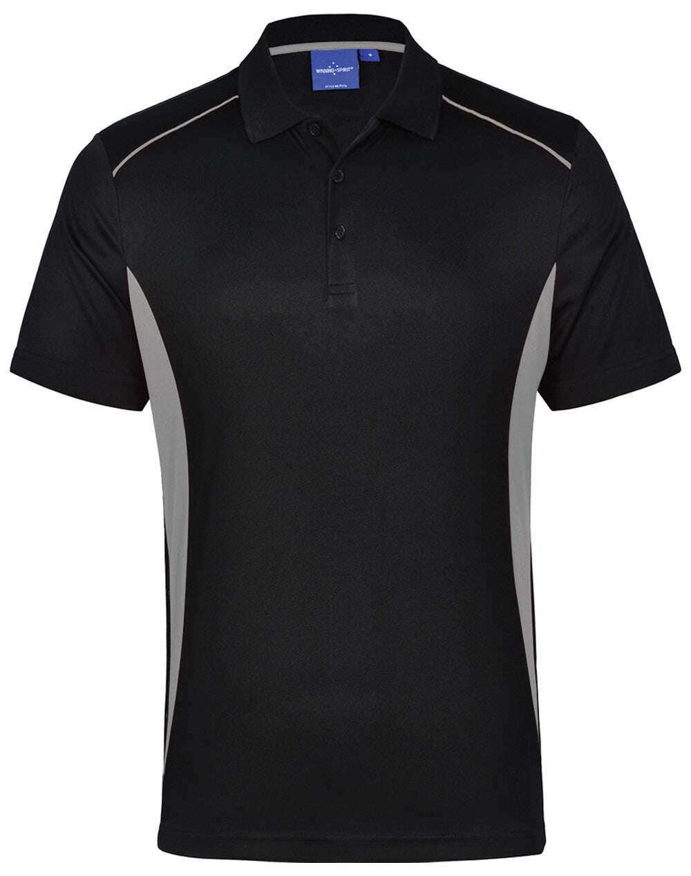 Mens Contrast CoolDry Polo Short Sleeve with Side Mesh Panels - NS PROMO