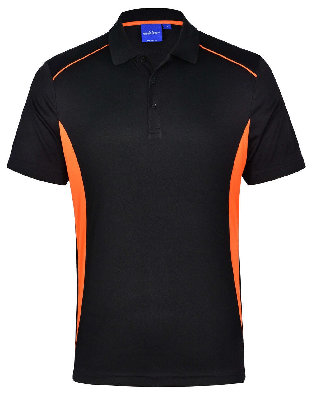 Mens Contrast CoolDry Polo Short Sleeve with Side Mesh Panels - NS PROMO