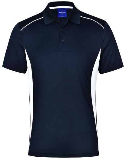 Kids Contrast CoolDry Polo Shirt Short Sleeve Breathable - NS PROMO