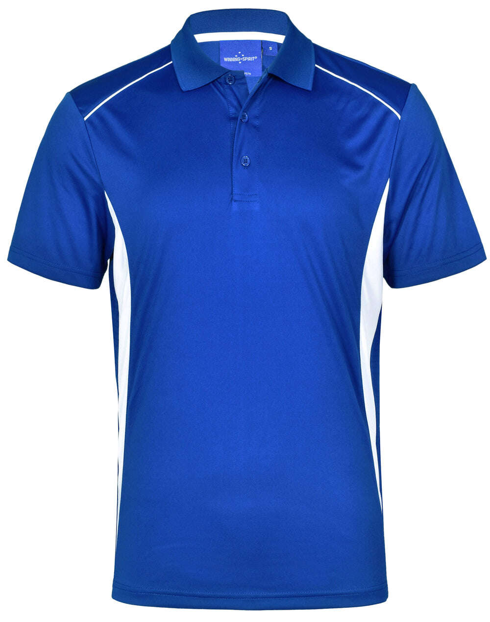 Mens Contrast CoolDry Polo Short Sleeve with Side Mesh Panels - NS PROMO