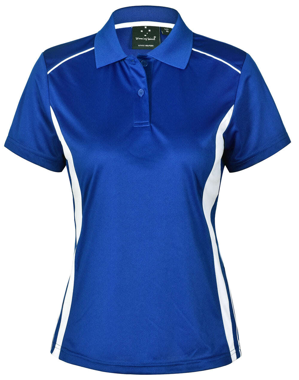 Ladies CoolDry Contrast Polo Shirt Short Sleeve Breathable - NS PROMO