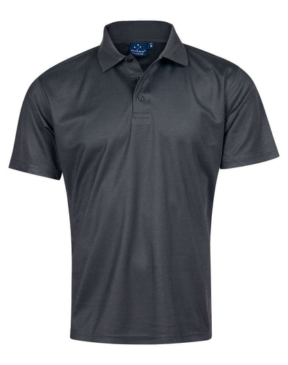 Kids CoolDry Polo Shirt Short Sleeve Solid Colour - NS PROMO