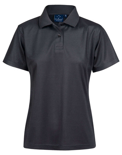 Ladies CoolDry Polo Shirt Short Sleeve Solid Colour - NS PROMO