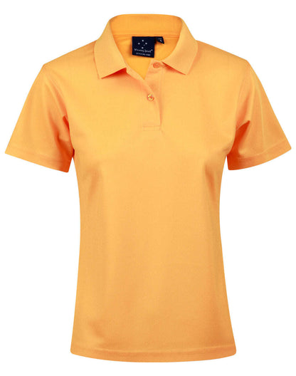 Ladies CoolDry Polo Shirt Short Sleeve Solid Colour - NS PROMO
