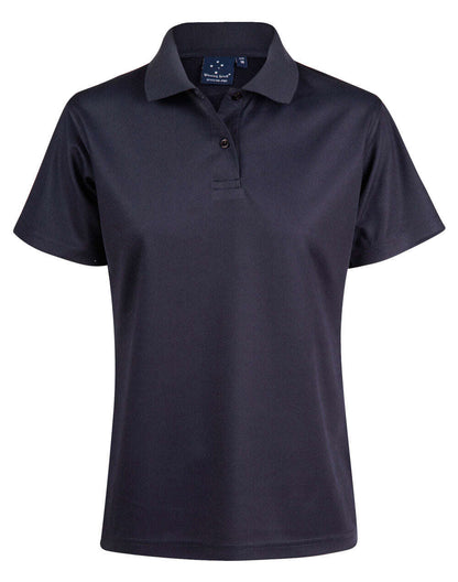 Ladies CoolDry Polo Shirt Short Sleeve Solid Colour - NS PROMO