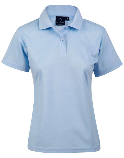 Ladies CoolDry Polo Shirt Short Sleeve Solid Colour - NS PROMO