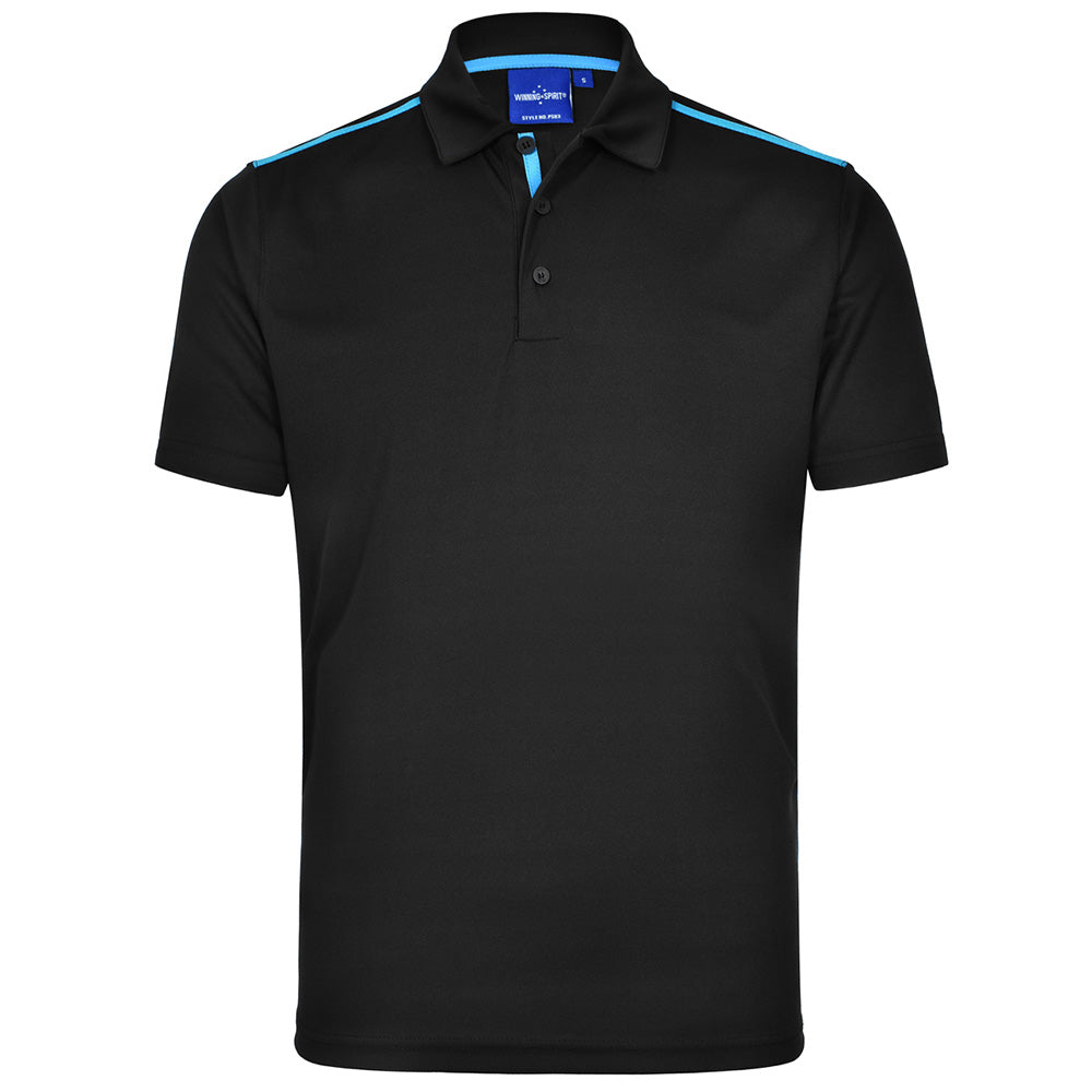 Winning Spirit PS83K Staten Kids RapidCool Contrast Polo Shirt
